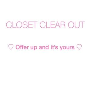 OFFER UP AND IT’S YOURS! (Understandable prices)